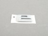 ES#79000 - 51141916138 - Lower Case Letter "e" - Replace your missing or damaged emblem letter - Genuine BMW - BMW