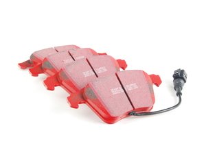 ES#520522 - DP31946C - RedStuff Performance Brake Pads - Front (With Wear Sensors) - A high performance street pad, featuring Kevlar technology. Includes brake pad wear sensors. - EBC - Audi Volkswagen