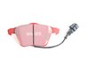 ES#520522 - DP31946C - RedStuff Performance Brake Pads - Front (With Wear Sensors) - A high performance street pad, featuring Kevlar technology. Includes brake pad wear sensors. - EBC - Audi Volkswagen