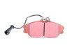 ES#520578 - DP3711C - RedStuff Performance Front Brake Pad Set - A high performance street pad, featuring Kevlar technology. - EBC - Audi Volkswagen