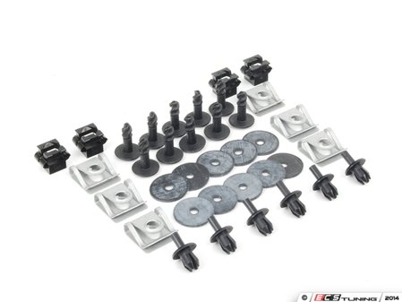 ES#2602332 - N0385491KT - Belly Pan Installation Hardware Kit - Keep your belly pan secure with all new hardware - Genuine Volkswagen Audi - Audi