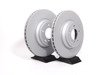 ES#2588538 - 34216775678KT - Front & Rear Brake Service Kit - Featuring Zimmermann rotors and ECS DD23 Daily Driver ceramic pads - for the discerning enthusiast. - Assembled By ECS - BMW