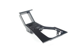 ES#87363 - 51168256297 - Console Insert - Schwarz - (NO LONGER AVAILABLE) - Replace your damaged or missing trim with genuine BMW replacements - Genuine BMW - 