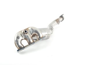 ES#2550781 - 18407514502kt - Remanufactured Front Exhaust Manifold With Catalytic Converter - For cylinders 1-3. Includes $2527.20 core charge - Genuine BMW - BMW