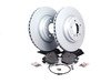 ES#2588532 - 34356789440KT1 - Front Brake Service Kit - Featuring Zimmermann rotors and ECS DD23 Daily Driver ceramic pads - for the discerning enthusiast. - Assembled By ECS - BMW