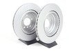 ES#2618447 - 34216855004KT3 - Rear Brake Service Kit - Featuring Zimmermann rotors and ECS DD23 Daily Driver ceramic pads - for the discerning enthusiast. - Assembled By ECS - BMW