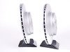 ES#2618447 - 34216855004KT3 - Rear Brake Service Kit - Featuring Zimmermann rotors and ECS DD23 Daily Driver ceramic pads - for the discerning enthusiast. - Assembled By ECS - BMW
