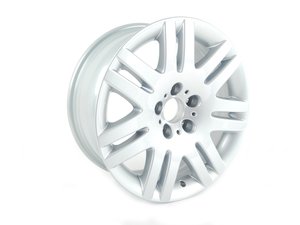 ES#64743 - 36116753239 - 18" Double Spoke Style 93 Wheel - Priced Each - 18x8 ET24 - Genuine BMW - BMW