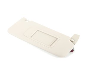 ES#2100939 - 51167248862 - Sun Visor with Label - Right - Oyster - Genuine BMW - BMW