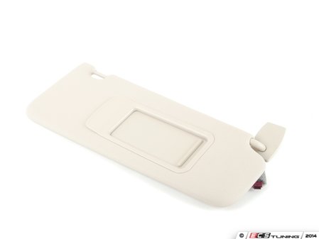 ES#2100939 - 51167248862 - Sun Visor with Label - Right - Oyster - Genuine BMW - BMW