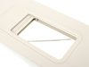 ES#2100939 - 51167248862 - Sun Visor with Label - Right - Oyster - Genuine BMW - BMW
