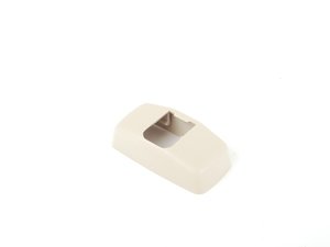 ES#2539975 - 7E08575638YS - Cover Cap - Light Beige - Cap that covers exposed bolts in the sun visor clip - Genuine Volkswagen Audi - Volkswagen