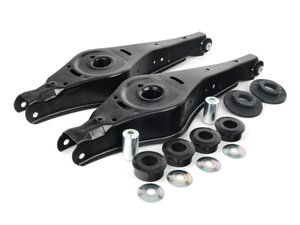 ES#2598543 - 1K0512297DKT3 - Rear Suspension Refresh Kit - Stage 1 - Lower Control arms with bushings to make your ride handle like new again - Assembled By ECS - Volkswagen