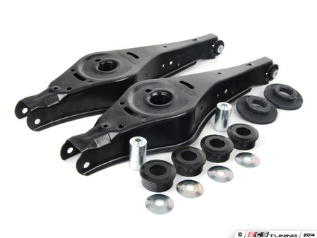ES#2598543 - 1K0512297DKT3 - Rear Suspension Refresh Kit - Stage 1 - Lower Control arms with bushings to make your ride handle like new again - Assembled By ECS - Volkswagen