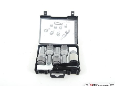 ES#4020646 - 83A071455 - Ball Seat Wheel Lock Kit - Set Of Four - Protect your OE wheels from theft. 14x1.5x45mm - Genuine Volkswagen Audi - Audi