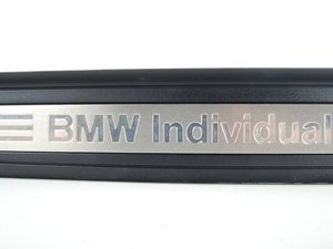 ES#123542 - 51478046479 - BMW Individual Door Sill Cover - Left - BMW Individual door sill cover - Genuine BMW - BMW
