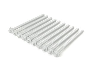 ES#2593962 - 2710160369 - Cylinder Head Bolts - Set Of Ten - Must be replaced each time the cylinder head is removed - Victor Reinz - Mercedes Benz