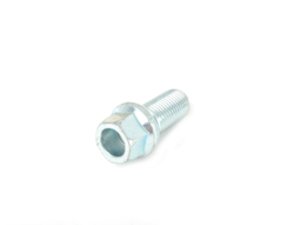 ES#3560843 - LS17D27F - Ball Seat Wheel Bolt - 14x1.5x27mm - Priced Each - Zinc-coated wheel bolts made specifically for OE wheels - ECS - Audi Volkswagen