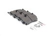 ES#2594742 - 98735240301RPKT - Performance Rear Brake Service Kit - Featuring Zimmerman Z-Coated rotors and Hawk HPS brake pads - Assembled By ECS - Porsche