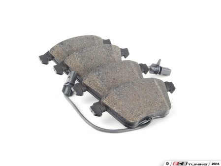 ES#3779 - 8E0698151C - Front Brake Pad Set - Includes wear sensors - Textar - Audi