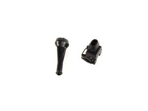 ES#5076 - 920180B - Electrical Connector With Terminals -Priced Each - Two pin connector with terminals - Bosch - Audi Volkswagen