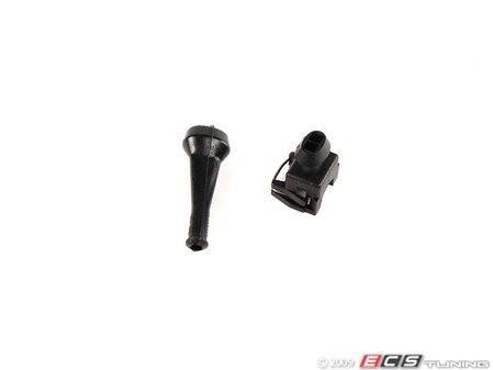 ES#5076 - 920180B - Electrical Connector With Terminals -Priced Each - Two pin connector with terminals - Bosch - Audi Volkswagen