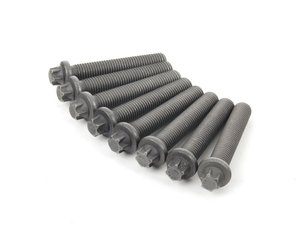 ES#2575257 - WHT001319KT - Connecting Rod Bolts - Set Of Eight - Secures the connecting end caps. M9x50 - Genuine Volkswagen Audi - Audi Volkswagen