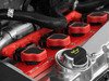 ES#2713443 - 002598ECS17AKT - 2.0T Coil Pack Conversion Kit - Stage 1 - Includes wrinkle red conversion plate -w- red 2.0T coils - Assembled By ECS - Audi Volkswagen
