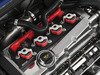 ES#2713421 - 002598ECS04AKT - 2.0T Coil Pack Conversion Kit - Stage 2 - Includes wrinkle black conversion plate -w- red 2.0T coils and silver hold down kit - Assembled By ECS - Audi Volkswagen