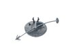 ES#76597 - 51127899499 - Tow Hook Cover - Rear - Comes in primer, ready for paint - Genuine BMW - BMW