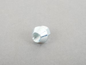 ES#2708004 - D95 - Conical Seat 17mm 12x1.5 Lug Nut - Priced Each - Conical seat lug nut for your stud conversion. Silver. - ECS - BMW