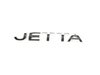 ES#7075 - 1k5853687739 - "Jetta" Emblem - Chrome rear stick on emblem - Genuine Volkswagen Audi - Volkswagen