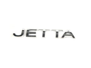 ES#7075 - 1k5853687739 - "Jetta" Emblem - Chrome rear stick on emblem - Genuine Volkswagen Audi - Volkswagen