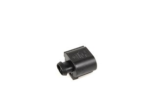 ES#251163 - 1J0973722A - 2 Pin Connector - Black connector for various locations - Genuine Volkswagen Audi - Audi Volkswagen