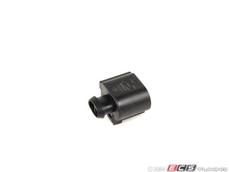 ES#251163 - 1J0973722A - 2 Pin Connector - Black connector for various locations - Genuine Volkswagen Audi - Audi Volkswagen