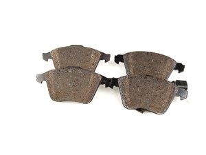 ES#4416689 - 1K0698151P - Front Brake Pad Set - Includes brake pad sensor - Genuine Volkswagen Audi - Audi Volkswagen