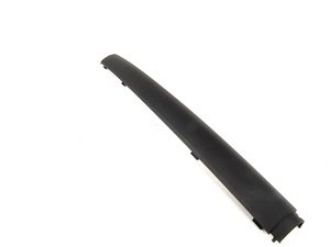 ES#74398 - 51117030611 - Front Bumper Plate Filler - Rubber - Give your car a clean appearance - Genuine BMW - BMW