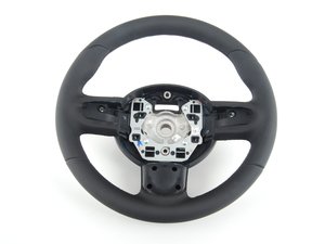 ES#52298 - 32300416250 - JCW Leather Steering Wheel - (NO LONGER AVAILABLE) - Upgrade to the JCW all leather thicker wheel, See  ES#3450862 for aftermarket alternative. - Genuine MINI - 