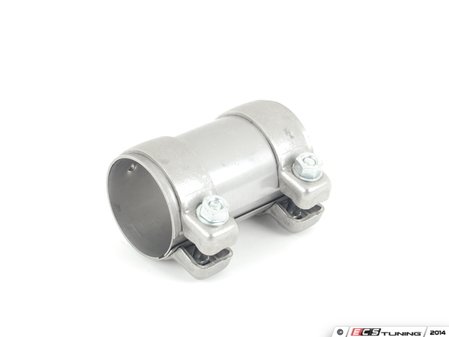 ES#5949 - 8l9253139a - Exhaust Sleeve With Dual Clamps - Priced Each - (NO LONGER AVAILABLE) - Quiet down your leaking exhaust. 65mm - Genuine Volkswagen Audi - Audi Volkswagen
