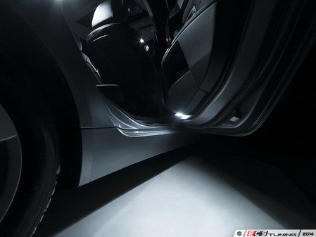 ES#2718965 - E60DRPNLKT - LED Puddle Light Kit - Transform the lighting outside of your door with new LED bulbs from Ziza - ZiZa - BMW