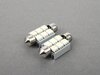 ES#2538686 - E60LEDFTWELL - LED Foot Well Lighting Kit - Transform the lighting in your foot well with new LED bulbs from Ziza - ZiZa - BMW