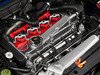 ES#2713441 - 002598ECS20AKT - 2.0T Coil Pack Conversion Kit - Stage 2 - Includes wrinkle red conversion plate -w- red 2.0T coils and silver hold down kit - Assembled By ECS - Audi Volkswagen
