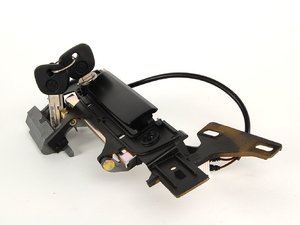 ES#90257 - 51218147877 - Door catch with key - front left - (NO LONGER AVAILABLE) - A new handle and lock assembly key included - Genuine BMW - 