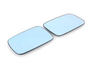ES#2550278 - 51168247129KT - European Unheated Blind Spot Mirror - Set - With blue tint to allow you to merge with confidence - Genuine European BMW - BMW