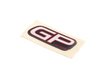 ES#2644125 - 51459280149 - JCW GP2 Dash Badge Sticker - States GP and "1 of 2000" to adhere on the passenger dash trim - Genuine MINI - MINI