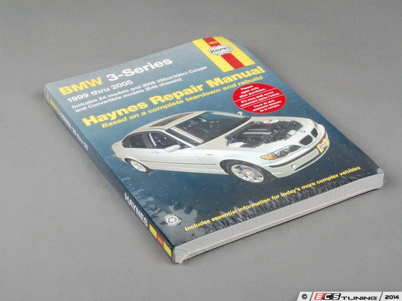 Haynes 18022 Haynes Repair Manual BMW E46 3 Series/E85 Z4 Roadster