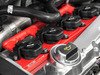 ES#2713438 - 002598ECS22AKT - 2.0T Coil Pack Conversion Kit - Stage 2 - Includes wrinkle red conversion plate -w- black 2.0T coils and black hold down kit - Assembled By ECS - Audi Volkswagen