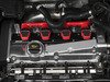 ES#2713430 - 002598ECS09AKT - 2.0T Coil Pack Conversion Kit - Stage 1 - Includes anodized black conversion plate -w- red 2.0T coils - Assembled By ECS - Audi Volkswagen