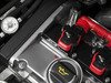 ES#2713435 - 002598ECS10AKT - 2.0T Coil Pack Conversion Kit - Stage 2 - Includes anodized black conversion plate -w- red 2.0T coils and black hold down kit - Assembled By ECS - Audi Volkswagen