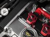 ES#2713436 - 002598ECS11AKT - 2.0T Coil Pack Conversion Kit - Stage 2 - Includes anodized black conversion plate -w- red 2.0T coils and red hold down kit - Assembled By ECS - Audi Volkswagen